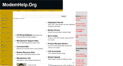 Desktop Screenshot of modemhelp.org