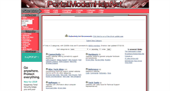 Desktop Screenshot of portal.modemhelp.net